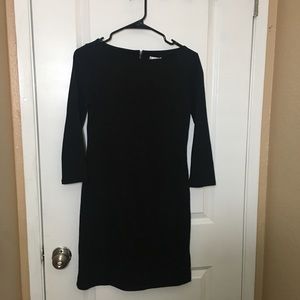 LBD zipper dress